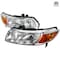 Spec-D Tuning 06-10 Honda Civic Euro Headlights Chrome Housing 2LH-CV062-RS - alternate 1